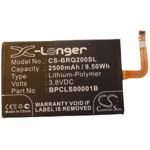 <b>Opis:</b><br><ul><li>Nadomestna baterija je izdelana po zasnovi in tehnologiji nemškega proizvajalca VHBW, kar zagotavlja odlično kvaliteto<br></li><li>Najsodobnejša tehnologija omogoča veliko ciklov polnjenja in praznjenja<br></li><li>Li-Polymer celice so prijazne okolju, obenem pa zagotavljajo delovanje brez spominskega učinka<br></li><li>Termično stikalo ščiti baterijske celice pred pregrevanjem, prenapolnitvijo in kratkim stikom<br></li><li>Visoka kapaciteta baterije, podaljšan čas delovanja pri mirovanju naprave, zelo počasno samopraznjenje<br></li><li>100% kompatibilnost z originalno baterijo</li><li>Baterijo polnimo z originalnim ali nadomestnim polnilcem</li><li>Certifikati CE in ROHS</li></ul><br><br><p><b>Originalne oznake:</b><br></p><ul><li>1ICP4/59/93</li><li>BPCLS00001B<br></li></ul><br><p><b>Primerno za:</b></p><p>Blackberry:</p><ul><li>Classic, Classic 4G, Kopi, Q20, SQC100-1, SQC100-3, SQC100-4, SQC100-5</li></ul><br><b>Lastnosti:</b><ul><li>Proizvajalec: VHBW</li><li>Vrsta: Li-Polymer</li><li>Napetost: 3,8 V</li><li>Kapaciteta: 2.500 mAh</li></ul><br>