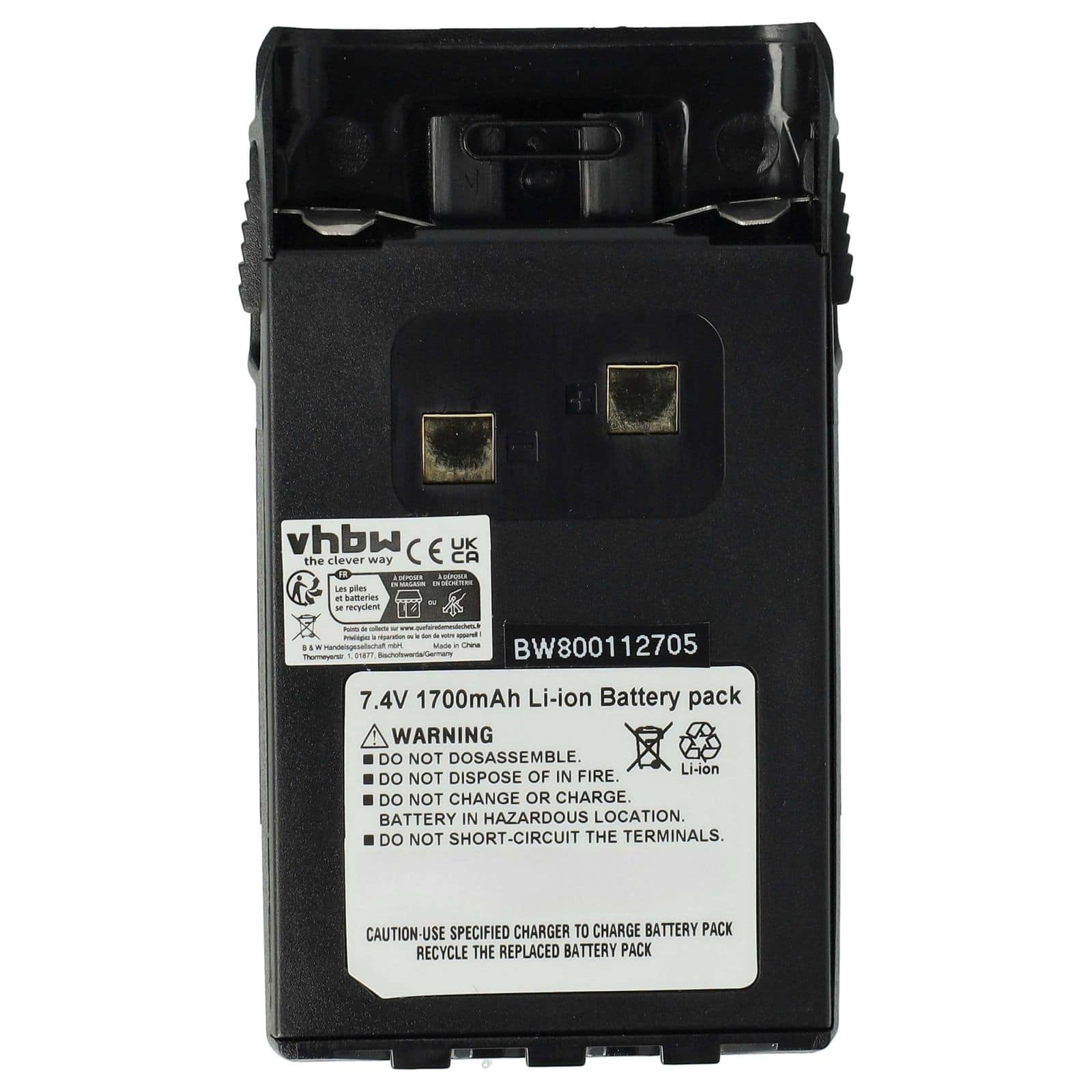 Baterija za Midland CT790, 1700 mAh - slika 4