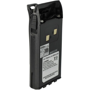 <br><b>Opis:</b><br><ul><li>Nadomestna baterija je izdelana po zasnovi in tehnologiji nemškega proizvajalca VHBW, kar zagotavlja odlično kvaliteto<br></li><li>Najsodobnejša tehnologija omogoča veliko ciklov polnjenja in praznjenja<br></li><li>Li-Ion celice so prijazne okolju, obenem pa zagotavljajo delovanje brez spominskega učinka<br></li><li>Termično stikalo ščiti baterijske celice pred pregrevanjem, prenapolnitvijo in kratkim stikom<br></li><li>Visoka kapaciteta baterije, podaljšan čas delovanja pri mirovanju naprave, zelo počasno samopraznjenje<br></li><li>100% kompatibilnost z originalno baterijo</li><li>Baterijo polnimo z originalnim ali nadomestnim polnilcem</li><li>Certifikati CE in ROHS</li></ul><br><br><p><b>Originalne oznake:</b></p><ul><li>BLO-001</li><li>BLO-004</li><li>BLO-007</li></ul><br><p><b>Primerno za:</b></p><ul></ul><br><p>Midland:<br></p><ul><li>CT790</li></ul><br>Albrecht:<br><ul><li>DB270, DB271</li></ul><br><p>Dynascan:</p><ul><li>DB-48</li></ul><br><p>Maas:</p><ul><li>AHT-2-UV, AHT-6</li></ul><br><p>Team TeCom:</p><ul><li>DualBand</li></ul><br><p>Wouxun:</p><ul><li>DB48, KF-679, KG-659, KG-659E, KG-669, KG-669 Plus, KG-669E, KG-679, KG-679 Plus, KG-679E, KG-689, KG-689 Plus, KG-689E, KG-699, KG-699E, KG-703, KG-703E, KG-801, KG-801E, KG-816, KG-818, KG-819, KG-UV2D, KG-UV6D, KG-UVD1, KG-UVD1P</li></ul><br><br><b>Lastnosti:</b><ul><li>Proizvajalec: VHBW</li><li>Vrsta: Li-Ion</li><li>Napetost: 7,4 V</li><li>Kapaciteta: 1.700 mAh (12,58 Wh)</li></ul><br>