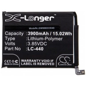 <br><b>Opis:</b><br><ul><li>Nadomestna baterija je izdelana po zasnovi in tehnologiji nemškega proizvajalca VHBW, kar zagotavlja odlično kvaliteto<br></li><li>Najsodobnejša tehnologija omogoča veliko ciklov polnjenja in praznjenja<br></li><li>Li-Polymer celice so prijazne okolju, obenem pa zagotavljajo delovanje brez spominskega učinka<br></li><li>Termično stikalo ščiti baterijske celice pred pregrevanjem, prenapolnitvijo in kratkim stikom<br></li><li>Visoka kapaciteta baterije, podaljšan čas delovanja pri mirovanju naprave, zelo počasno samopraznjenje<br></li><li>100% kompatibilnost z originalno baterijo</li><li>Baterijo polnimo z originalnim ali nadomestnim polnilcem</li><li>Certifikati CE in ROHS</li></ul><br><br><p><b>Originalne oznake:</b></p><ul><li>LC-440</li></ul><br><p><b>Primerno za:</b></p><ul></ul><br>Nokia:<ul><li>5.3,&nbsp;TA-1234</li></ul><br><b>Lastnosti:</b><ul><li>Proizvajalec: VHBW</li><li>Vrsta: Li-Polymer</li><li>Napetost: 3,85 V</li><li>Kapaciteta: 3.900 mAh (15,02 Wh)</li></ul><br>