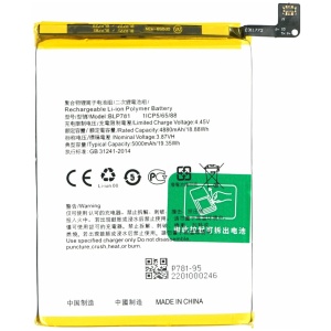 <b>Opis:</b><br><ul><li>Nadomestna baterija je izdelana po zasnovi in tehnologiji nemškega proizvajalca MPS, kar zagotavlja odlično kvaliteto<br></li><li>Najsodobnejša tehnologija omogoča veliko ciklov polnjenja in praznjenja<br></li><li>Li-Polymer celice so prijazne okolju, obenem pa zagotavljajo delovanje brez spominskega učinka<br></li><li>Termično stikalo ščiti baterijske celice pred pregrevanjem, prenapolnitvijo in kratkim stikom<br></li><li>Visoka kapaciteta baterije, podaljšan čas delovanja pri mirovanju naprave, zelo počasno samopraznjenje<br></li><li>100% kompatibilnost z originalno baterijo<br></li><li>Baterijo polnimo z originalnim ali nadomestnim polnilcem<br></li><li>Certifikati CE in ROHS</li></ul><br><br><p><b>Originalne oznake:</b><br></p><ul><li>BLP781<br></li></ul><br><p><b>Primerno za:</b></p><p>Oppo:</p><ul><li>A52</li></ul><br><b>Lastnosti:</b><ul><li>Proizvajalec: MPS</li><li>Vrsta: Li-Polymer</li><li>Napetost: 3,87 V</li><li>Kapaciteta: 5.000 mAh  (19,35 Wh)</li></ul><br>