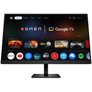 68,6 cm (27″), 2560 x 1440, 1 ms, 2x HDMI, DisplayPort, USB 3.0, static contrast: 1000:1 / dynamic contrast: , 400 cd/m2, 178°/178°