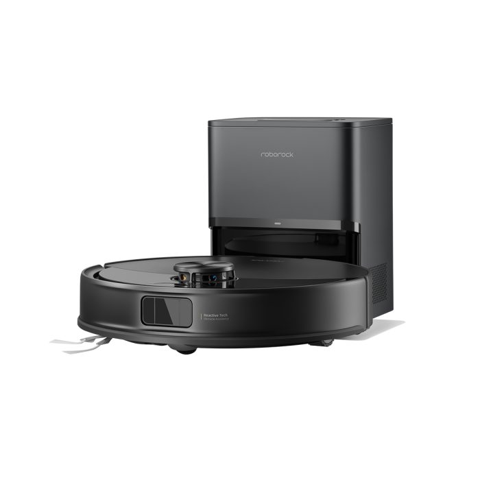 Roborock Q10 VF+ robotski sesalnik s samopraznilno postajo, črn | E-specialisti.si