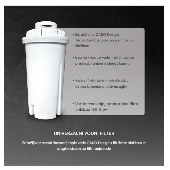 CASO Nadomestni filter (komplet 3 kosov) - slika 3