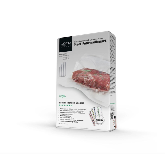 CASO komplet folij 1 20 × 30 cm + roli 20 × 600 cm, 30 × 600 cm | E-specialisti.si