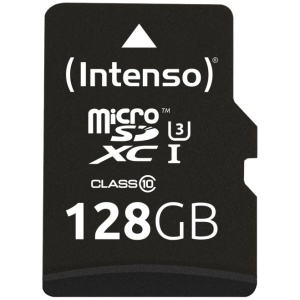 Intenso 128GB microSDXC UHS-I Class 10 Pro 90MB/s spominska kartica
