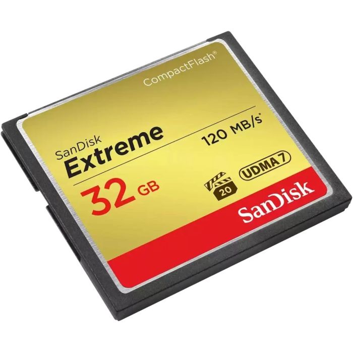 SanDisk 32GB Extreme CompactFlash card UDMA 7 VPG-20 spominska kartica