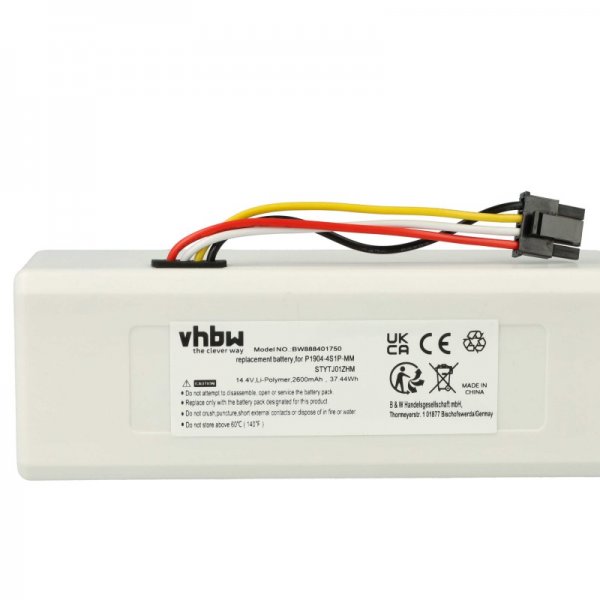 Baterija za Xiaomi Mi Robot Vacuum Mop, P1904-4S1P-MM, 2600 mAh - slika 4