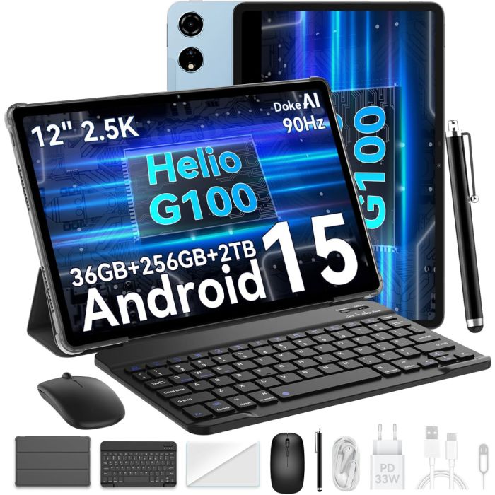 Blackview MEGA 3 12" 12GB+256GB LTE, komplet tipk.+miška modra - slika 3