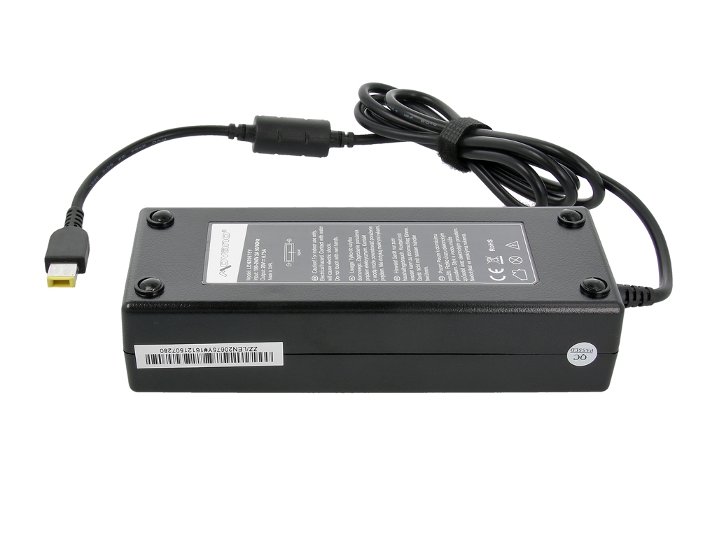 Polnilec za prenosnike Lenovo, 135W / 20V / 6,75A / pravokotni priključek - slika 2