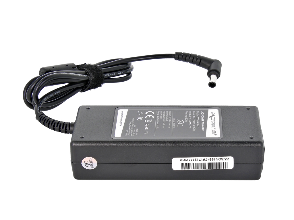 Polnilec za prenosnike Sony, 90W / 19.5V / 4.7A / 6.5mm x 4.4mm - slika 3