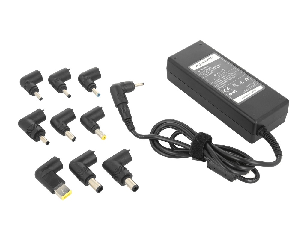 Polnilec za prenosnike, univerzalni, 90W / 15-20V - slika 4