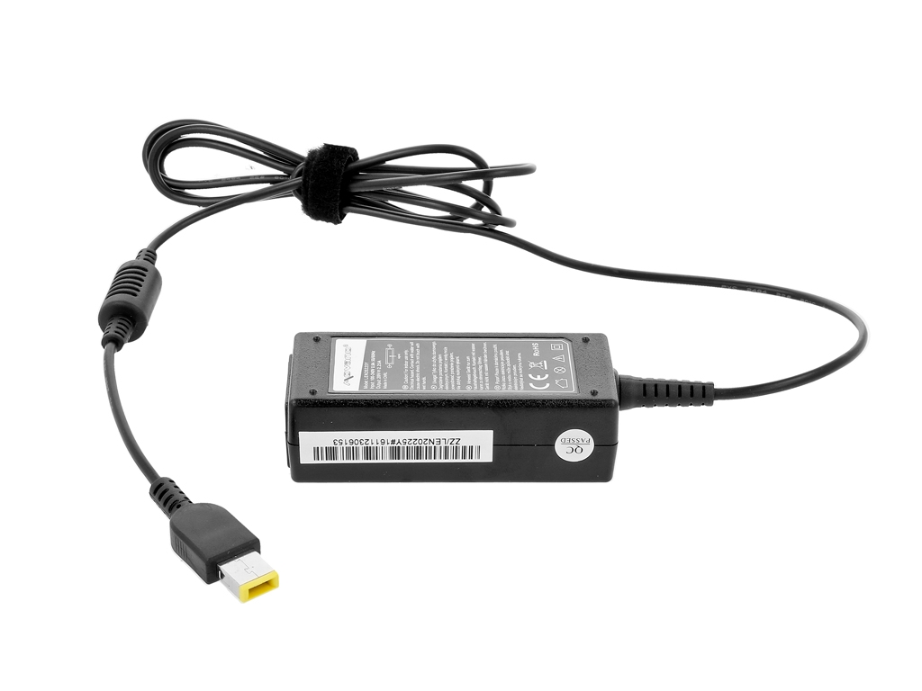 Polnilec za prenosnike Lenovo, 45W / 20V / 2,25A / pravokotni priključek - slika 4