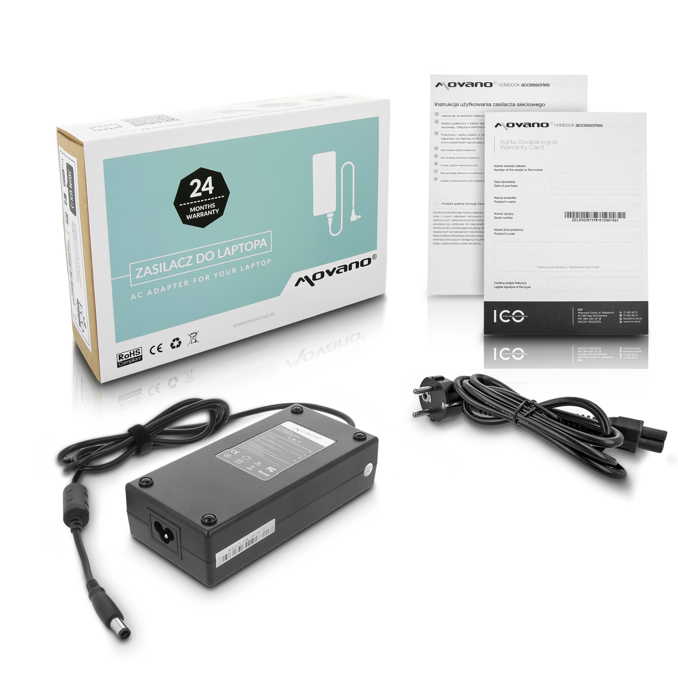 Polnilec za prenosnike Dell, 150W / 19,5V / 7,7A / 7,4mm x 5,0mm - slika 7