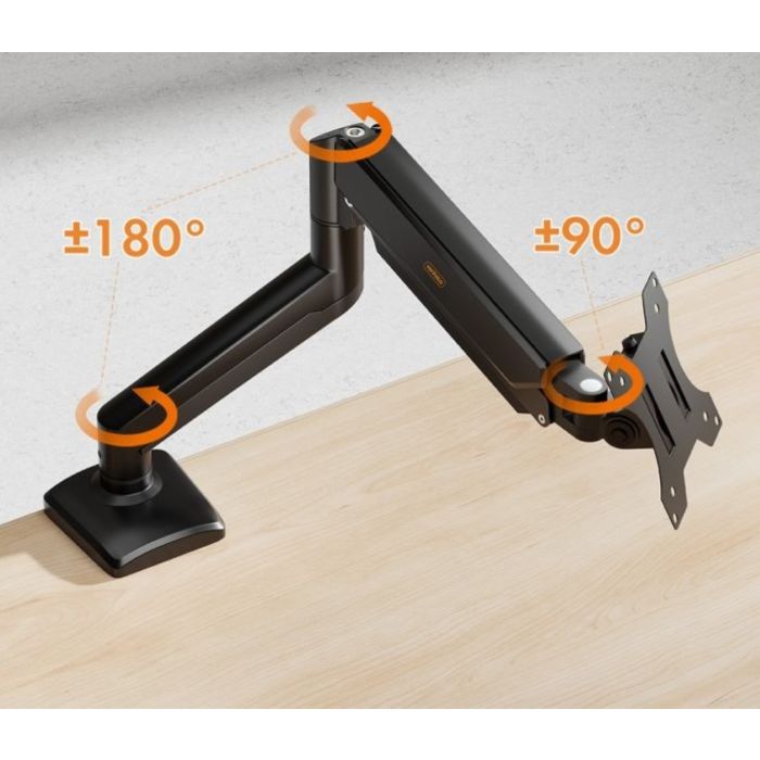 VonHaus enojni namizni nosilec do diagonale 32 plinska vzmet 3000914 - slika 2