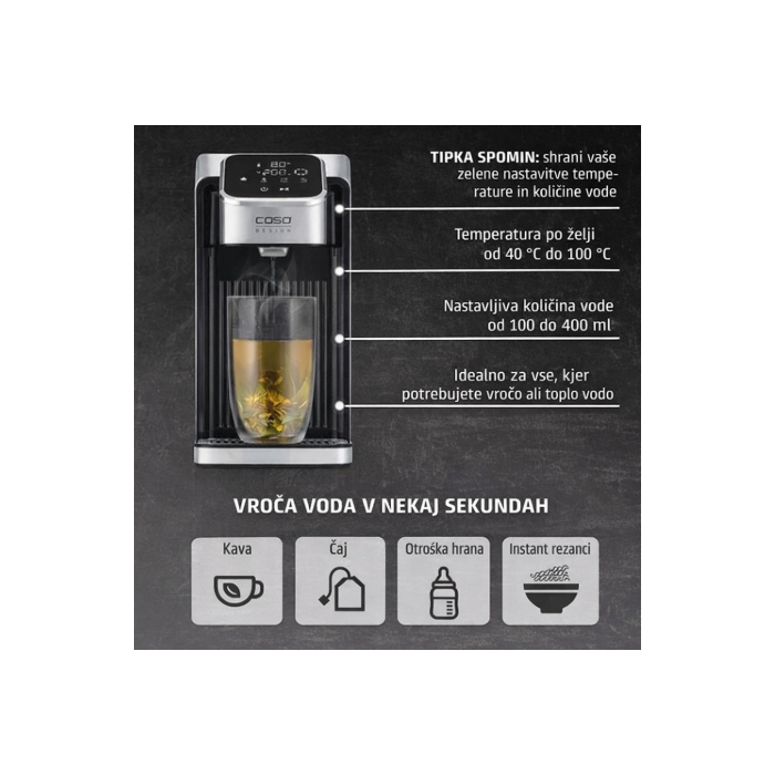 CASO HW 770 Advanced grelnik vode - slika 3