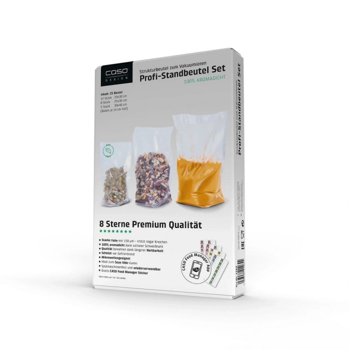CASO Profi set vrečk za vakumiranje 20 × 30 cm