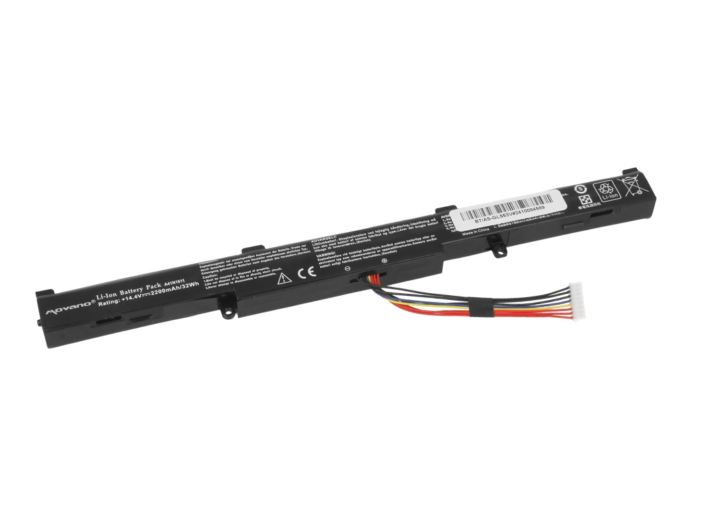 Baterija za Asus GL752 / N552 / N752, A41N1501, 2200 mAh - slika 2
