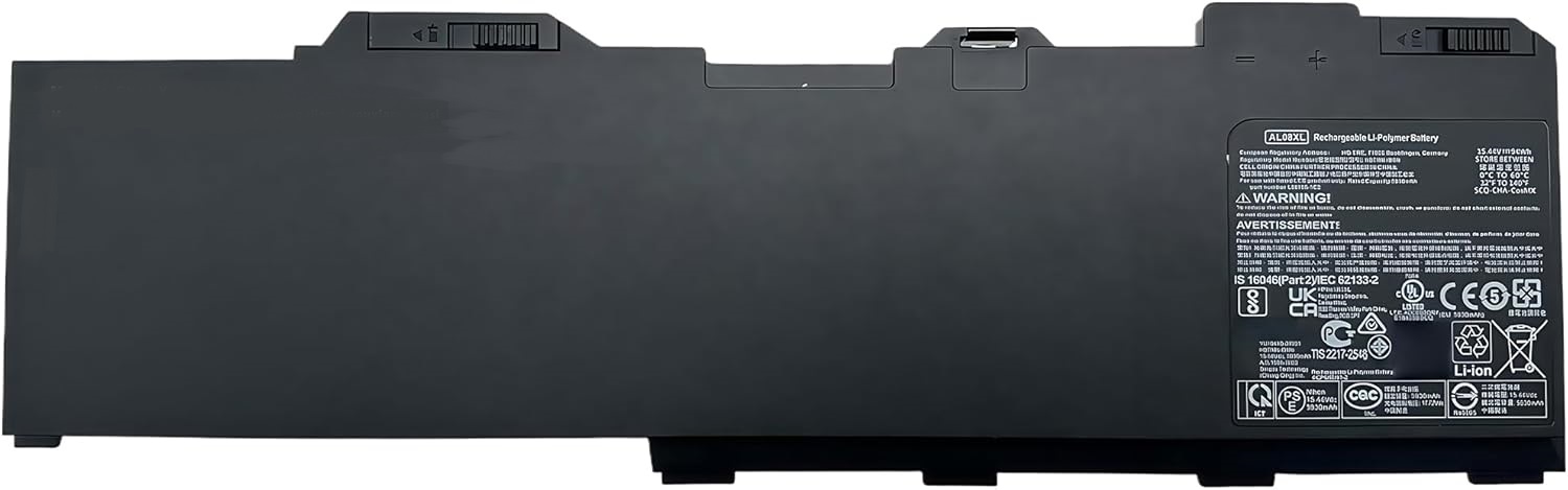 Baterija za HP ZBook Fury 15 G7 / 15 G8 / 17 G7 / 17 G8, AL08XL, 5400 mAh - slika 2