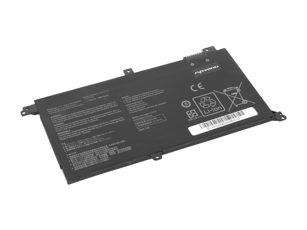 Baterija za Asus VivoBook S14, B31N1732, 3600 mAh - slika 2