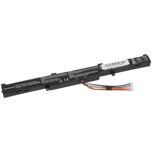 <b>Opis:</b><br><ul><li>Nadomestna baterija je izdelana po zasnovi in tehnologiji proizvajalca Movano, kar zagotavlja odlično kvaliteto<br></li><li>Najsodobnejša tehnologija omogoča veliko ciklov polnjenja in praznjenja<br></li><li>Li-Ion celice so prijazne okolju, obenem pa zagotavljajo delovanje brez spominskega učinka<br></li><li>Termično stikalo ščiti baterijske celice pred pregrevanjem, prenapolnitvijo in kratkim stikom<br></li><li>Visoka kapaciteta baterije, podaljšan čas delovanja pri mirovanju naprave, zelo počasno samopraznjenje<br></li><li>100% kompatibilnost z originalno baterijo</li><li>Baterijo polnimo z originalnim ali nadomestnim polnilcem</li><li>Certifikati CE in ROHS</li></ul><br><p><b>Originalne oznake:</b></p><ul><li>A41N1501</li><li>A41N1611</li><li>L41LK2H</li><li>L41LK9H</li><li>A41LK5H</li><li>0B110-00470000</li><li>0B110-00360000</li><li>0B110-00360100</li><li>0B110-00470100</li></ul><br><br><p><b>Primerno za:</b></p><ul></ul><br>Asus:<br><ul><li>FX53, FX53V, FX53VD, FX53VD-ES74, FX53VD-MS72, FX53VD-RS71, FX53VE, FX53VW, FX53VW-GH71, FX553V, FX553VD, FX553VD-DM001D, FX553VD-DM029T, FX553VD-DM048T, FX553VD-DM169T, FX553VD-DM234, FX553VD-DM234T, FX553VD-DM235T, FX553VD-DM236T, FX553VD-DM248T, FX553VD-DM249T, FX553VD-DM249TL, FX553VD-DM300T, FX553VD-DM483, FX553VD-DM547T, FX553VD-DM595T, FX553VD-DM603, FX553VD-DM627T, FX553VD-DM628T, FX553VD-DM917T, FX553VD-DM973T, FX553VD-FY012T, FX553VD-FY028T, FX553VD-FY031T, FX553VD-FY084T, FX553VD-FY377, FX553VD-FY537, FX553VE, FX553VE-DM062, FX553VE-DM062T, FX553VE-DM079T, FX553VE-DM107T, FX553VE-DM131T, FX553VE-DM158T, FX553VE-DM289T, FX553VE-DM406, FX553VE-DM486T, FX553VE-DM494T, FX553VE-DM506, FX553VE-GH71, FX553VW</li><li>GL543V, GL543VD, GL553V, GL553VD, GL553VE, GL553VW, GL742V, GL742VL, GL742VW, GL752V, GL752VL, GL752VM, GL752VS, GL752VT, GL752VW, GL752VWM, GL752VY, GL753V, GL753VD, GL753VE</li><li>N552V, N552VW, N552VX, N752V, N752VX, N752VX-GB043T, N752VX-GB078T, N752VX-GB111T, N752VX-GB258T, N752VX-GC084T, N752VX-GC087T, N752VX-GC088, N752VX-GC089T, N752VX-GC090T, N752VX-GC101T, N752VX-GC103T, N752VX-GC104T, N752VX-GC105D, N752VX-GC105T, N752VX-GC106D, N752VX-GC114T, N752VX-GC116T, N752VX-GC118T, N752VX-GC120T, N752VX-GC121T, N752VX-GC124T, N752VX-GC128T, N752VX-GC131T, N752VX-GC132T, N752VX-GC135T, N752VX-GC146T, N752VX-GC160T, N752VX-GC164T, N752VX-GC172T, N752VX-GC186T, N752VX-GC187T, N752VX-GC188T, N752VX-GC189T, N752VX-GC190T, N752VX-GC197T, N752VX-GC234T, N752VX-GC244T, N752VX-GC249T, N752VX-GC281D, N752VX-GC286T</li><li>ROG GL553V, ROG GL553VD, ROG GL553VD-DM049T, ROG GL553VD-DM064T, ROG GL553VD-DM078, ROG GL553VD-DM078T, ROG GL553VD-DM203T, ROG GL553VD-DM365T, ROG GL553VD-DM470, ROG GL553VD-DM549T, ROG GL553VD-DM596T, ROG GL553VD-DM703T, ROG GL553VD-DM985T, ROG GL553VD-DS71, ROG GL553VD-FY009, ROG GL553VD-FY040T, ROG GL553VD-FY047T, ROG GL553VD-FY075T, ROG GL553VD-FY103T, ROG GL553VD-FY173T, ROG GL553VD-Q52SP-CB, ROG GL553VE, ROG GL553VE-DM107T, ROG GL553VE-DM292T, ROG GL553VE-DM400T, ROG GL553VE-DS74, ROG GL553VE-FY022T, ROG GL553VE-FY036T, ROG GL553VE-FY040T, ROG GL553VE-FY047T, ROG GL553VE-FY050T, ROG GL553VE-FY078T, ROG GL553VE-FY101T, ROG GL553VE-FY127T, ROG GL553VE-FY144T, ROG GL553VW, ROG GL553VW-DH71, ROG GL553VW-DH74, ROG GL553VW-DM005T, ROG GL553VW-DM059T, ROG GL553VW-DM086T, ROG GL553VW-DM129T, ROG GL553VW-FY009T, ROG GL553VW-FY034T, ROG GL553VW-FY065T, ROG GL553VW-FY079T, ROG GL553VW-FY089T, ROG GL702V, ROG GL702VM, ROG GL702VS, ROG GL742V, ROG GL742VL, ROG GL742VW, ROG GL742VW-T4127T, ROG GL742VW-T4140T, ROG GL742VW-T4144T, ROG GL742VW-T4229T, ROG GL742VW-T4230T, ROG GL742VW-T4247T, ROG GL742VW-T4345T, ROG GL742VW-T4423T, ROG GL742VW-T7033H, ROG GL742VW-TY132T, ROG GL742VW-TY134T, ROG GL742VW-TY135T, ROG GL742VW-TY136T, ROG GL742VW-TY425T, ROG GL752V, ROG GL752VL, ROG GL752VL-1A, ROG GL752VL-2B, ROG GL752VL-GC057T, ROG GL752VS, ROG GL752VT, ROG GL752VW, ROG GL752VW-1A, ROG GL752VW-2B, ROG GL752VW-3B, ROG GL752VW-DH71, ROG GL752VW-DH72, ROG GL752VW-DH74, ROG GL752VW-T4003T, ROG GL752VW-T4004T, ROG GL752VW-T4005T, ROG GL752VW-T4016T, ROG GL752VW-T40175T, ROG GL752VW-T4027D, ROG GL752VW-T4032T, ROG GL752VW-T4053T, ROG GL752VW-T4077T, ROG GL752VW-T4079T, ROG GL752VW-T4091T, ROG GL752VW-T4105, ROG GL752VW-T4108D, ROG GL752VW-T4116T, ROG GL752VW-T4122T, ROG GL752VW-T4130T, ROG GL752VW-T4137T, ROG GL752VW-T4138T, ROG GL752VW-T4146T, ROG GL752VW-T4179T, ROG GL752VW-T4180T, ROG GL752VW-T4188T, ROG GL752VW-T4189T, ROG GL752VW-T4243T, ROG GL752VY, ROG GL753V, ROG GL753VD</li><li>ROG Strix GL553V, ROG Strix GL553VD, ROG Strix GL553VD-1A, ROG Strix GL553VD-1B, ROG Strix GL553VD-2B, ROG Strix GL553VD-2D, ROG Strix GL553VD-FY073T, ROG Strix GL553VD-FY074T, ROG Strix GL553VD-FY075T, ROG Strix GL553VD-FY076T, ROG Strix GL553VD-FY077T, ROG Strix GL553VE, ROG Strix GL553VE-1B, ROG Strix GL553VE-2B, ROG Strix GL553VE-2D, ROG Strix GL553VE-FY003T, ROG Strix GL553VE-FY016T, ROG Strix GL553VE-FY096, ROG Strix GL553VE-FY242T, ROG Strix GL553VE-FY244T, ROG Strix GL553VE-FY247T, ROG Strix GL553VW, ROG Strix GL553VW-1A, ROG Strix GL553VW-1B, ROG Strix GL553VW-2B, ROG Strix GL553VW-2D, ROG Strix GL553VW-DH71, ROG Strix GL553VW-DM005T, ROG Strix GL553VW-FY032T, ROG Strix GL553VW-FY089T, ROG Strix GL753V, ROG Strix GL753VD, ROG Strix GL753VD-1B, ROG Strix GL753VD-2B, ROG Strix GL753VD-DS71, ROG Strix GL753VD-GC009, ROG Strix GL753VD-GC009D, ROG Strix GL753VD-GC011T, ROG Strix GL753VD-GC032T, ROG Strix GL753VD-GC041T, ROG Strix GL753VD-GC042, ROG Strix GL753VD-GC043T, ROG Strix GL753VD-GC044T, ROG Strix GL753VD-GC045T, ROG Strix GL753VD-GC061T, ROG Strix GL753VD-GC082T, ROG Strix GL753VD-GC133T, ROG Strix GL753VD-GC148T, ROG Strix GL753VD-GC150T, ROG Strix GL753VD-GC185T, ROG Strix GL753VD-GC232T, ROG Strix GL753VD-GC348T, ROG Strix GL753VD-GC366T, ROG Strix GL753VD-Q72SP-CB, ROG Strix GL753VE, ROG Strix GL753VE-1B, ROG Strix GL753VE-1F, ROG Strix GL753VE-2B, ROG Strix GL753VE-DS74, ROG Strix GL753VE-DS74-HID1, ROG Strix GL753VE-GC004T, ROG Strix GL753VE-GC016T, ROG Strix GL753VE-GC024T, ROG Strix GL753VE-GC039T, ROG Strix GL753VE-GC066T, ROG Strix GL753VE-GC090T, ROG Strix GL753VE-GC095T, ROG Strix GL753VE-GC127T, ROG Strix GL753VE-GC133T, ROG Strix GL753VE-GC139T, ROG Strix GL753VE-GC150T, ROG Strix GL753VE-GC151T, ROG Strix GL753VE-GC232T, ROG Strix GL753VE-IS74, ROG Strix GL753VE-Q72SP-CB</li><li>VivoBook Pro N552V, VivoBook Pro N552VW, VivoBook Pro N552VW-FI040T, VivoBook Pro N552VW-FI043T, VivoBook Pro N552VW-FI056T, VivoBook Pro N552VW-FI156T, VivoBook Pro N552VW-FI205T, VivoBook Pro N552VW-FI266T, VivoBook Pro N552VW-FW026T, VivoBook Pro N552VW-FW037D, VivoBook Pro N552VW-FW053T, VivoBook Pro N552VW-FW149T, VivoBook Pro N552VW-FW171T, VivoBook Pro N552VW-FY058T, VivoBook Pro N552VW-FY082T, VivoBook Pro N552VW-FY083T, VivoBook Pro N552VW-FY094T, VivoBook Pro N552VW-FY130T, VivoBook Pro N552VW-FY136T, VivoBook Pro N552VW-FY206T, VivoBook Pro N552VW-FY217T, VivoBook Pro N552VW-FY244T, VivoBook Pro N552VX, VivoBook Pro N552VX-FI032T, VivoBook Pro N552VX-FI035T, VivoBook Pro N552VX-FI187R, VivoBook Pro N552VX-FW027T, VivoBook Pro N552VX-FW029T, VivoBook Pro N552VX-FW038T, VivoBook Pro N552VX-FW067T, VivoBook Pro N552VX-FW097T, VivoBook Pro N552VX-FW099T, VivoBook Pro N552VX-FW131T, VivoBook Pro N552VX-FW140T, VivoBook Pro N552VX-FW233T, VivoBook Pro N552VX-FW306T, VivoBook Pro N552VX-FW320T, VivoBook Pro N552VX-FY012T, VivoBook Pro N552VX-FY023T, VivoBook Pro N552VX-FY026D, VivoBook Pro N552VX-FY026T, VivoBook Pro N552VX-FY053T, VivoBook Pro N552VX-FY070T, VivoBook Pro N552VX-FY098T, VivoBook Pro N552VX-FY103T, VivoBook Pro N552VX-FY104T, VivoBook Pro N552VX-FY105T, VivoBook Pro N552VX-FY137T, VivoBook Pro N552VX-FY138T, VivoBook Pro N552VX-FY166T, VivoBook Pro N552VX-FY200T, VivoBook Pro N552VX-FY304T, VivoBook Pro N552VX-US51T, VivoBook Pro N752V, VivoBook Pro N752VX, VivoBook Pro N752VX-GC049T, VivoBook Pro N752VX-GC087T, VivoBook Pro N752VX-GC089T, VivoBook Pro N752VX-GC094T, VivoBook Pro N752VX-GC116T, VivoBook Pro N752VX-GC139T</li></ul><br><b>Lastnosti:</b><ul><li>Proizvajalec: Movano</li><li>Vrsta: Li-Ion</li><li>Napetost: 15 V</li><li>Kapaciteta: 2.200 mAh (33 Wh)</li></ul><br>