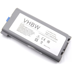 <b>Opis:</b><br><ul><li>Nadomestna baterija je izdelana po zasnovi in tehnologiji nemškega proizvajalca VHBW, kar zagotavlja odlično kvaliteto<br></li><li>Najsodobnejša tehnologija omogoča veliko ciklov polnjenja in praznjenja<br></li><li>Li-Ion celice so prijazne okolju, obenem pa zagotavljajo delovanje brez spominskega učinka<br></li><li>Termično stikalo ščiti baterijske celice pred pregrevanjem, prenapolnitvijo in kratkim stikom<br></li><li>Visoka kapaciteta baterije, podaljšan čas delovanja pri mirovanju naprave, zelo počasno samopraznjenje<br></li><li>100% kompatibilnost z originalno baterijo</li><li>Baterijo polnimo z originalnim ali nadomestnim polnilcem</li><li>Certifikati CE in ROHS</li></ul><br><p><b>Originalne oznake:</b><br></p><ul><li>CF-VZSU1430U</li><li>CF-VZSU46</li><li>CF-VZSU46AU</li><li>CF-VZSU46R</li><li>CF-VZSU46S</li><li>CF-VZSU46U</li><li>CF-VZSU71U</li><li>CF-VZSU72U</li></ul><br><p><b>Primerno za:</b></p>Panasonic Toughbook:<br><ul><li>Toughbook CF-30, Toughbook CF-31, Toughbook CF-53</li></ul><br><br><br><b>Lastnosti:</b><ul><li>Proizvajalec: VHBW</li><li>Barva: siva</li><li>Vrsta: Li-Ion</li><li>Napetost: 10,65 V</li><li>Kapaciteta: 8.400 mAh (89 Wh)</li><li>Število celic: 9</li></ul><br>