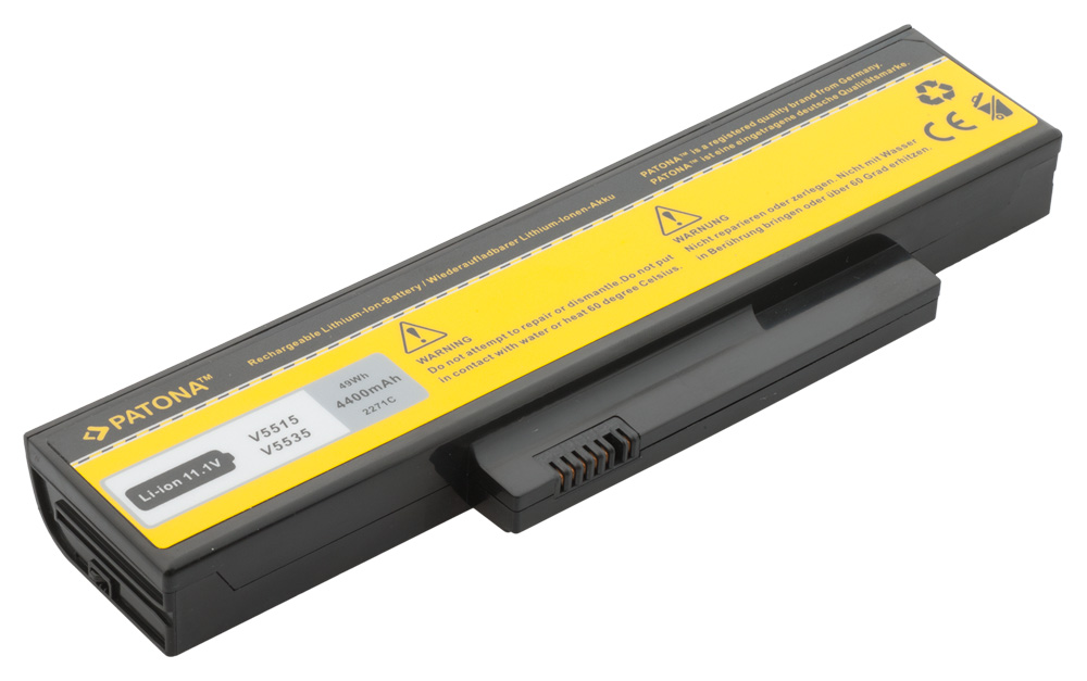 Baterija za Fujitsu Siemens Esprimo Mobile V5515 / V5535 / V5555, 4400 mAh - slika 3