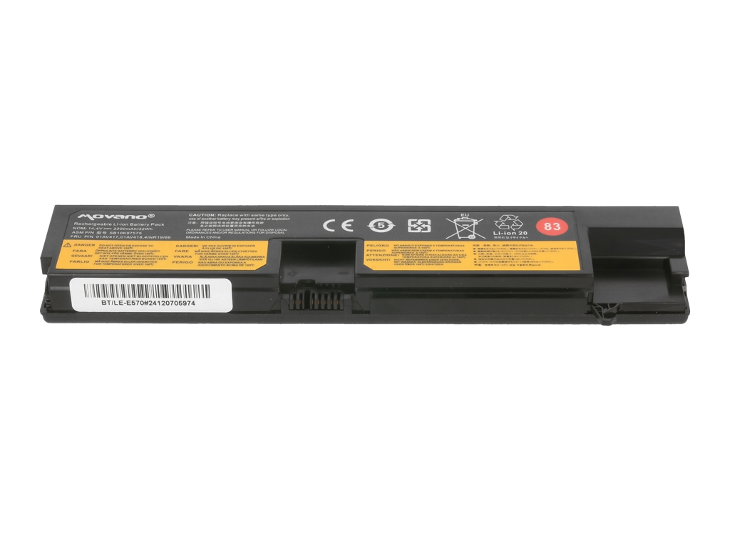 Baterija za Lenovo Thinkpad E570 / E570C / E575, 2200 mAh - slika 3