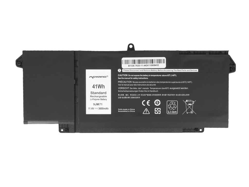 Baterija za Dell Latitude 5320 / 7320 / 7520, 11.4 V, 3600 mAh - slika 6