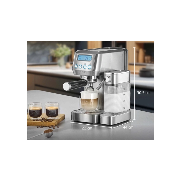 CASO Espresso Gourmet Latte kavni aparat 1350W - slika 2
