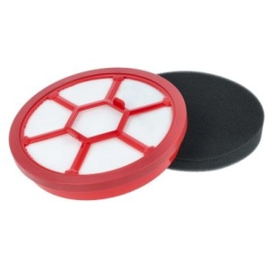 <br><p>Komplet nadomestnih filtrov za sesalnike Dirt Devil.</p><p><b>Vsebina kompleta:</b></p><ul><li>1 x motorni HEPA filter ( 15,3 cm x 15,3 cm)</li></ul><br><p><b>Primerno za:</b></p>Dirt Devil: <br><ul><li>&nbsp;Infinity Rebel 50,&nbsp; Infinity Rebel 52,&nbsp; Infinity Rebel 54,&nbsp; Infinity Rebel DD5254,&nbsp; Infinity Rebel DD5254-01,&nbsp; Infinity Rebel DD5500,&nbsp; Infinity Rebel DD5501,&nbsp; Infinity Rebel DD5550,&nbsp; Infinity Rebel rebel54HFC,&nbsp; Multicyclone DD5254-01,&nbsp; Multicyclone rebel54HFC,&nbsp; Rebel 20,&nbsp; Rebel 22,&nbsp; Rebel 25HE,&nbsp; Rebel 25HF,&nbsp; Rebel 25HFC,&nbsp; Rebel 35,&nbsp; Rebel 35Parquet</li></ul><br><br><b>Lastnosti:</b><ul><li>Proizvajalec: VHBW</li><li>Barva: črna / bela / rdeča</li></ul><br>