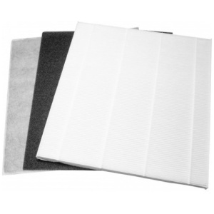 <br><p>Set nadomestnih filtrov za čistilnike zraka DeLonghi.</p><p><b>Vsebina kompleta:</b></p><ul><li>1 x penasti predfilter (33,2 cm x 30,1 cm x 0,4 cm)</li><li>1 x HEPA filter (33,6 cm x 30,1 cm x 1,22 cm)</li><li>1 x filter z aktivnim ogljem (32,6 cm x 29,9 cm x 0,3 cm)</li></ul><br><p><b>Originalne oznake:</b></p><ul><li>5537000900<br></li></ul><br><br><p><b>Primerno za:</b></p><p>DeLonghi:&nbsp;<br></p><ul><li>DAP700, DAP700E, DAP 700E, DAP 700 E, DAP700EEX.2, DAP 700 E EX 2<br></li></ul><br><br><b>Lastnosti:</b><ul><li>Proizvajalec: VHBW</li></ul><br>