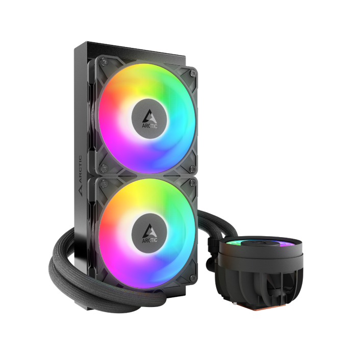 ARCTIC LIQUID FREEZER III PRO 240mm A-RGB vodno hlajenje za INTEL/AMD procesorje (črn) - slika 2