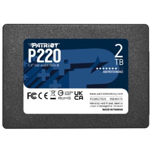 Patriot P220 2TB SSD SATA 3 2.5
