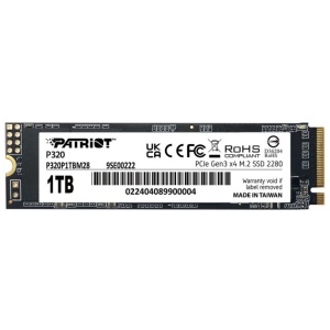 Patriot P320 1TB M.2 NVMe SSD PCIe Gen 3 x4