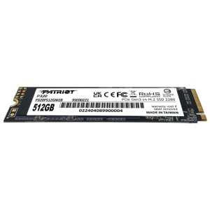 Patriot P320 512GB M.2 NVMe SSD PCIe Gen 3 x4