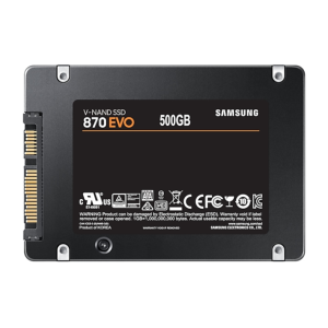 Samsung 500GB 870 EVO SSD SATA3 2.5 disk