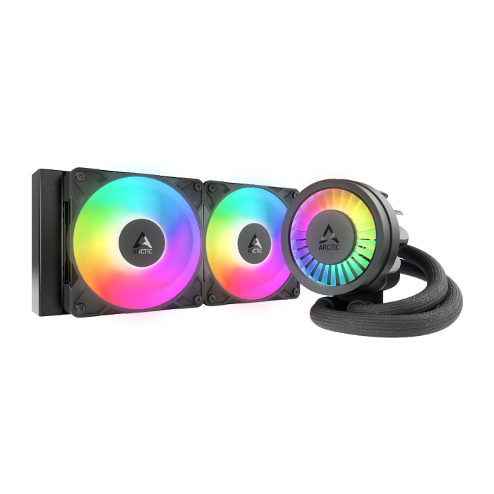 ARCTIC LIQUID FREEZER III PRO 240mm A-RGB vodno hlajenje za INTEL/AMD procesorje (črn)