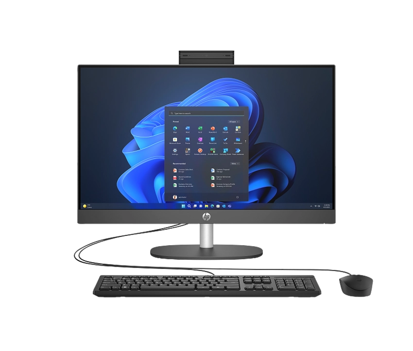 AMD Ryzen 7 7730U (2,0 GHz), 60,5 cm (23,8'') FHD (1920x1080) AG LED, 8 GB DDR4-3200, SSD 512 GB M.2 PCIe NVMe, AMD Radeon Graphics (IGP), HDMI, 1x USB-C Gen1 (5Gbps), 2x USB-A 3.2 Gen1 (5Gbps), 2x USB-A 2.0, Wi-Fi, Bluetooth, Webcam, Wired Kbd., Microsoft Windows 10 Pro (64-bit)