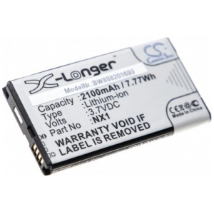 <br><b>Opis:</b><ul><li>Najsodobnejša tehnologija omogoča veliko ciklov polnjenja in praznjenja<br></li><li>Li-Ion celice so prijazne okolju, obenem pa zagotavljajo delovanje brez spominskega učinka<br></li><li>Termično stikalo ščiti baterijske celice pred pregrevanjem, prenapolnitvijo in kratkim stikom<br></li><li>Visoka kapaciteta baterije, podaljšan čas delovanja pri mirovanju naprave, zelo počasno samopraznjenje<br></li><li>Baterijo polnimo z originalnim ali nadomestnim polnilcem<br></li><li>Certifikati CE in ROHS</li></ul><br><br><p><b>Originalne oznake:</b><br></p><ul><li>NX1</li><li >ACC-53785-201</li><li >BAT-52961-003</li><li >BAT-52961-007</li></ul><br><b>Primerno za:</b><p>Blackberry:</p><ul><li>Q10, Q10 LTE, Q10 LTE SQN100-1</li></ul><br><b>Lastnosti:</b><ul><li>Proizvajalec: VHBW</li><li>Vrsta: Li-Ion</li><li>Napetost: 3,7 V</li><li>Kapaciteta: 2.100 mAh (7,77 Wh)</li></ul><br>