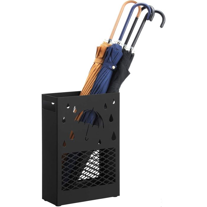 SONGMICS Kovinsko stojalo za dežnike pravokotno - slika 2