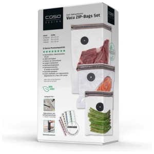 CASO Vacu ZIP-Bag komplet vakumskih vrečk | E-specialisti.si