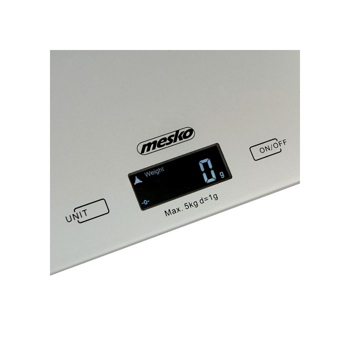 Mesko kuhinjska tehtnica srebrna - slika 4