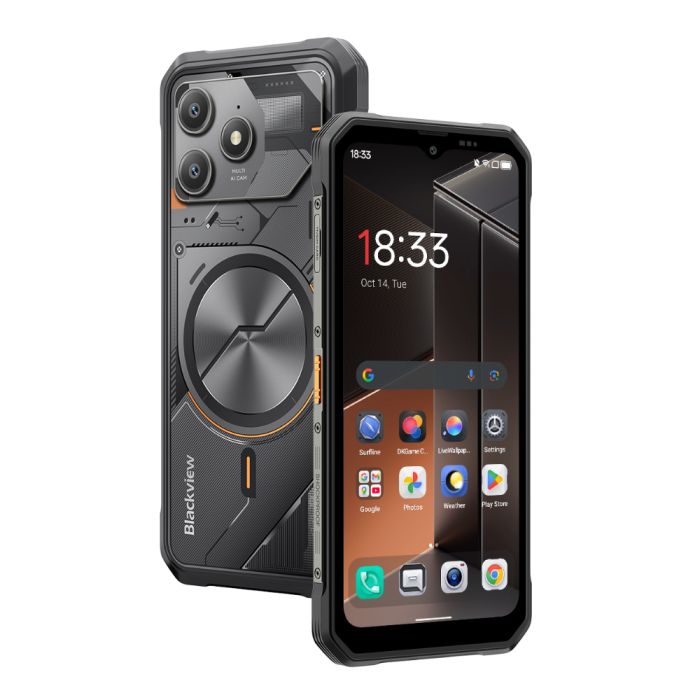 Blackview pametni robustni telefon FORT 100 8/128GB, črn - slika 3