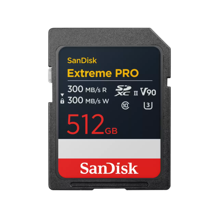 SanDisk 512GB Extreme PRO SD UHS-II V90 spominska kartica - slika 2