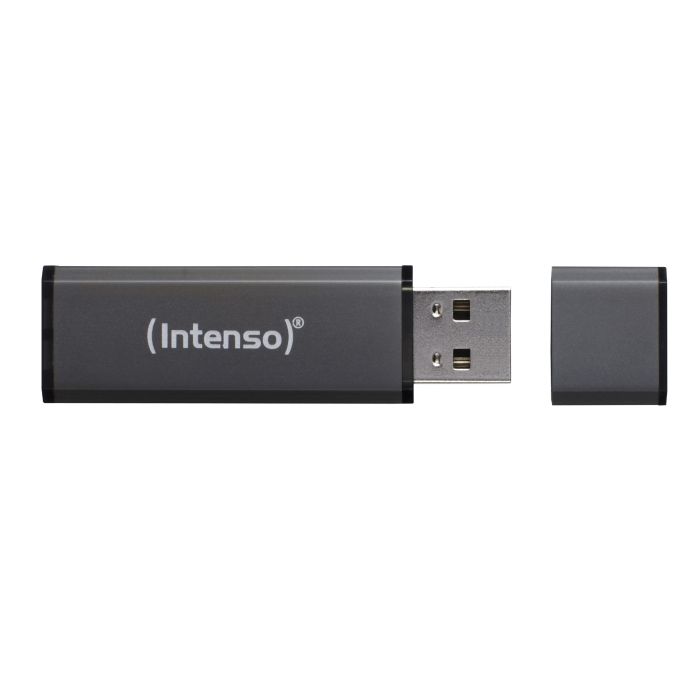 Intenso 64GB Alu Line USB 2.0 spominski ključek - Antracit - slika 2