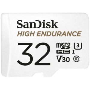 SanDisk 32GB High Endurance microSD Class 10 U3 V30 spominska kartica z adapterjem