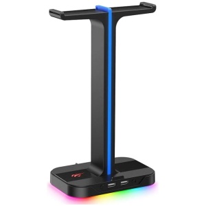 HAVIT Gamenote RGB LED stojalo za slušalke TH650