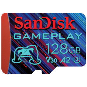 SanDisk 128GB GamePlay microSD spominska kartica za mobilni in konzolni gaming