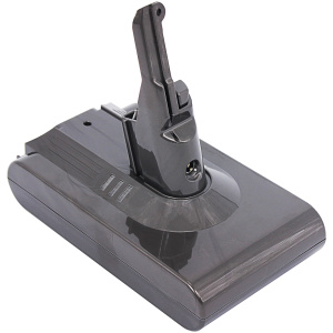 <b>Opis:</b><br><ul><li>Nadomestna baterija je izdelana po zasnovi in tehnologiji nemškega proizvajalca Patona, kar zagotavlja odlično kvaliteto<br></li><li>Najsodobnejša tehnologija omogoča veliko ciklov polnjenja in praznjenja<br></li><li>Li-Ion celice so prijazne okolju, obenem pa zagotavljajo delovanje brez spominskega učinka<br></li><li>Termično stikalo ščiti baterijske celice pred pregrevanjem, prenapolnitvijo in kratkim stikom<br></li><li>Visoka kapaciteta baterije, podaljšan čas delovanja pri mirovanju naprave, zelo počasno samopraznjenje<br></li><li>100% kompatibilnost z originalno baterijo</li><li>Baterijo polnimo z originalnim ali nadomestnim polnilcem</li><li>Certifikati CE in ROHS</li></ul><br><br><p><b>Originalne oznake:</b><br></p><ul><li>215681</li><li>215866-01/02</li><li>215967-01/02</li><li>PM8-US-HFB1497A</li><li>PU2-JP-HFA4456A<br></li></ul><br><p><b>Primerno za:</b></p>Dyson: <br><ul><li>SV10, V8, V8 Absolute, V8 Absolute Cord-Free, V8 Animal, V8 Animal Exclusive, V8 Fluffy, V8 Range</li></ul><br><b>Lastnosti:</b><ul><li>Proizvajalec: Patona</li><li>Vrsta: Li-Ion</li><li>Napetost: 21,6 V</li><li>Kapaciteta: 3.000 mAh (64,8 Wh)</li></ul><br>